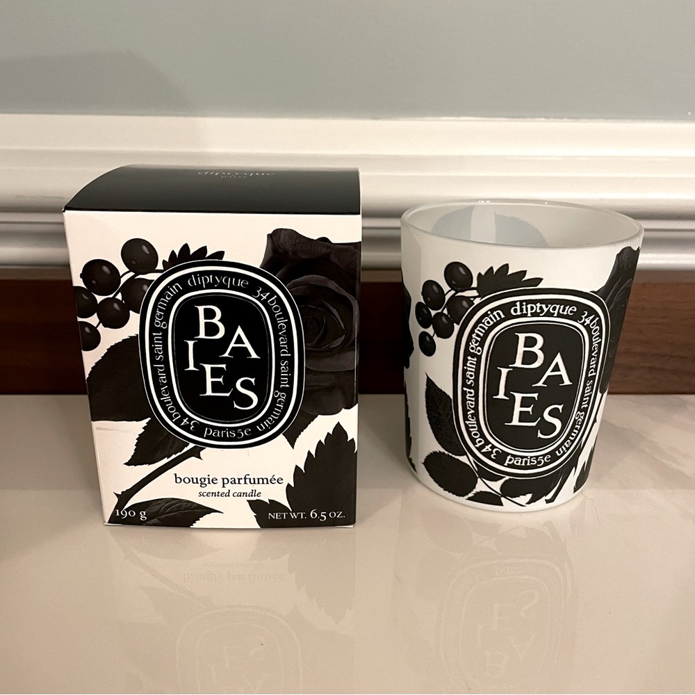 Diptyque Baies limited edition 2019 candle jar